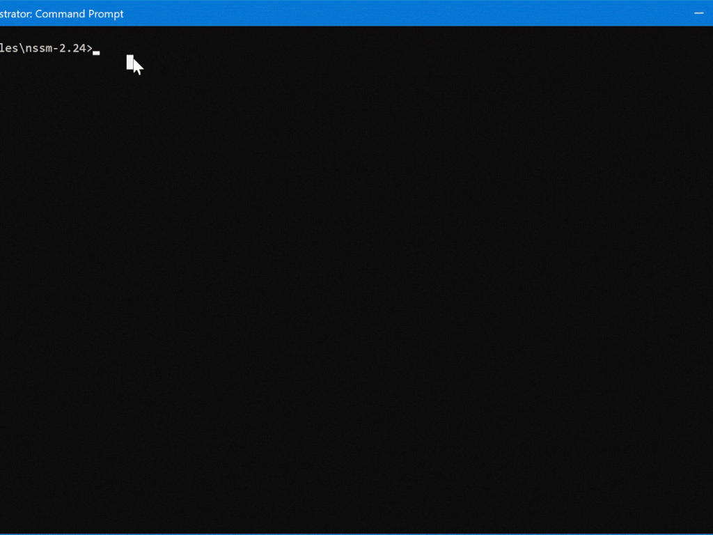 NSSM Service Installer